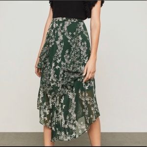 BCBGMAXAZRIA Floral Blooms skirt Size S
